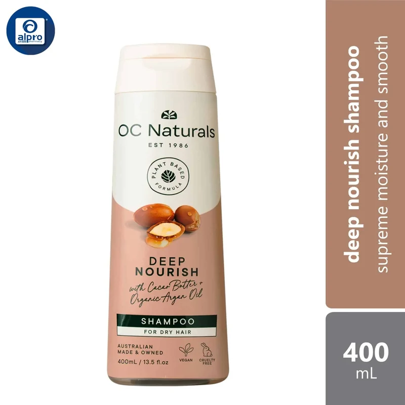 OC Naturals Deep Nourish Shampoo 400mL | Supreme Moisture and Smooth