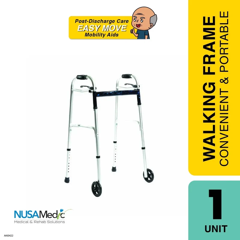 Nusa Medic Walking Frame with Roller NM/1300 | Easy to Use