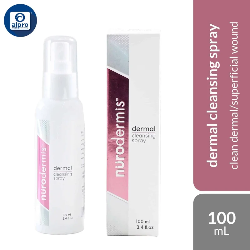 Nurodermis 100mL | Clean Dermal and Superficial Wound