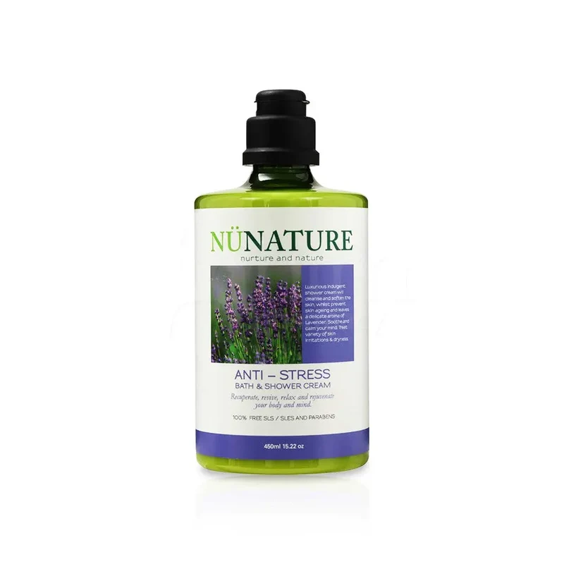 Nunature Anti-stress Bathshower Cream 450ml