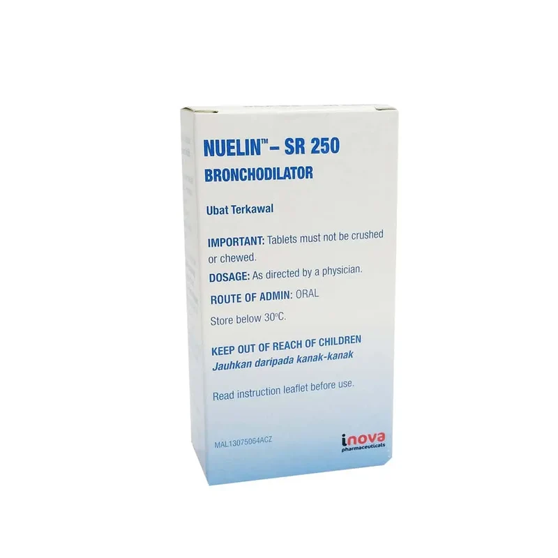 NUELIN-SR 250MG 20S