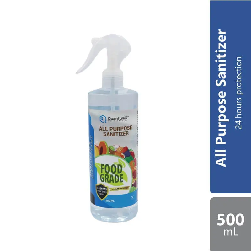 QuantumG Food Grade Sanitizer & Disinfectant (500ml)