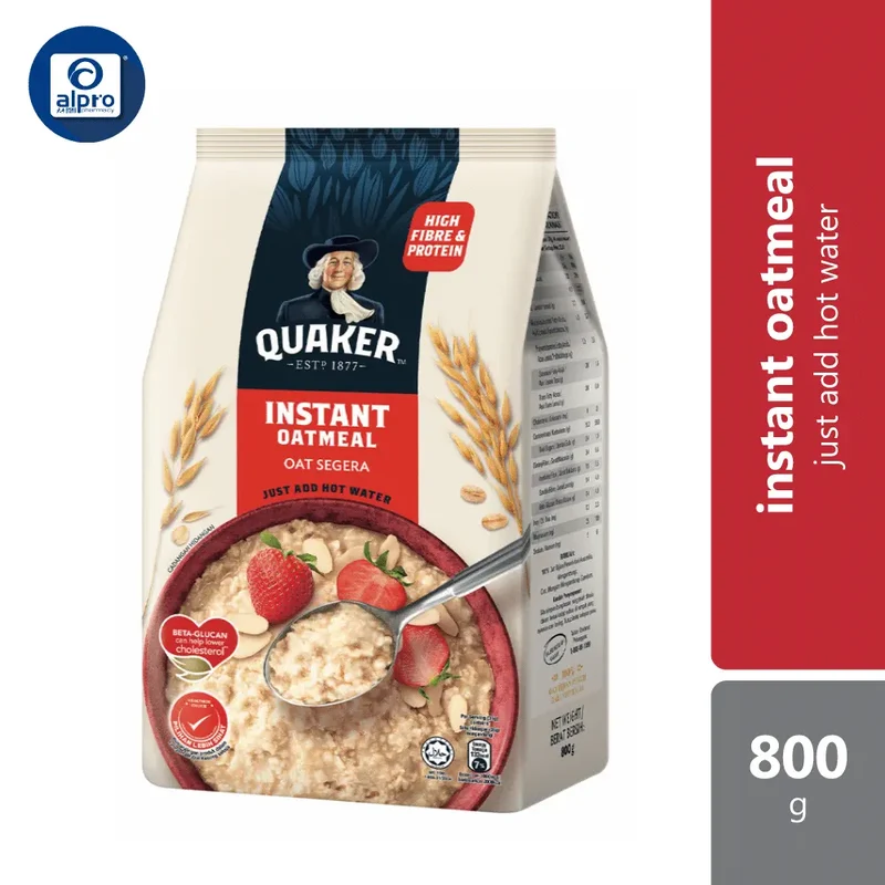 Quaker Instant Oatmeal Foil 800g