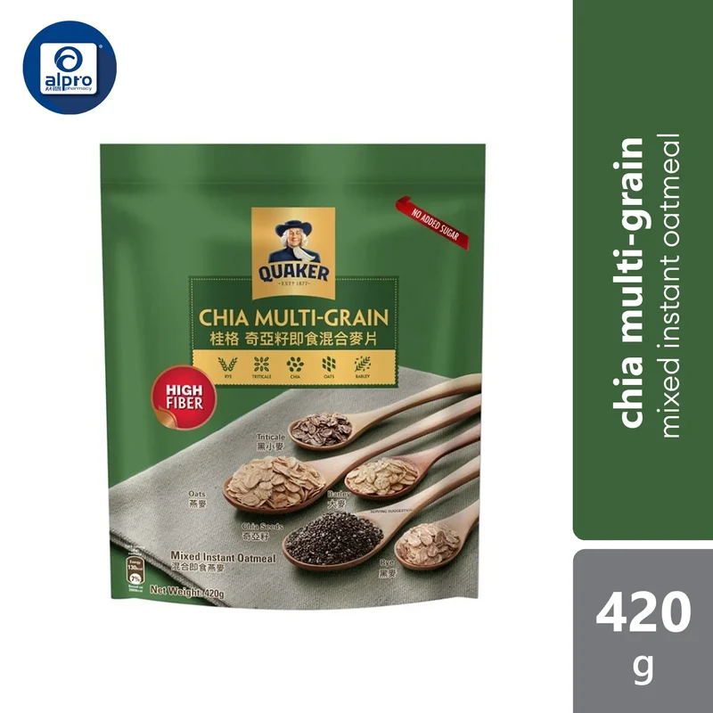 Quaker Chia Multigrain 420g | No Sugar and Preservative
