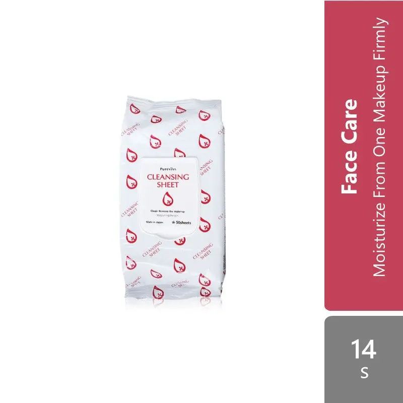 Purevivi Cleansing Sheet 14s