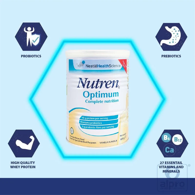 Nestle Nutren Optimum 400g | Complete Nutrition
