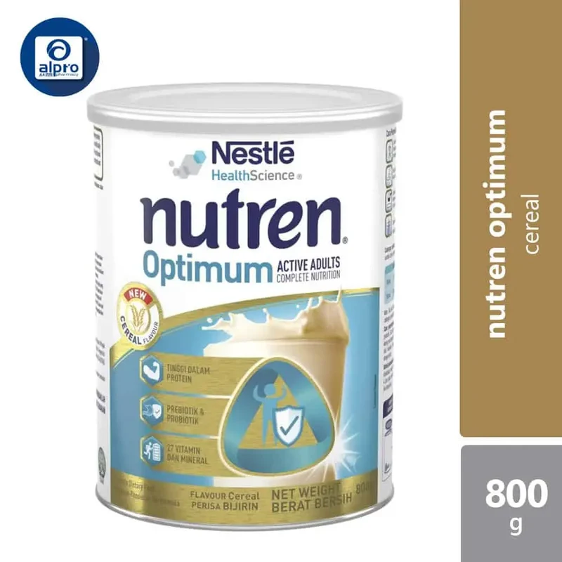 Nestle Nutren Optimum Cereal 800g | Nutritional Drink