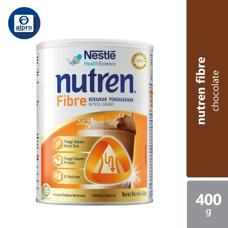 Nestle Nutren Fibre Chocolate 400g | Nutritional Drink