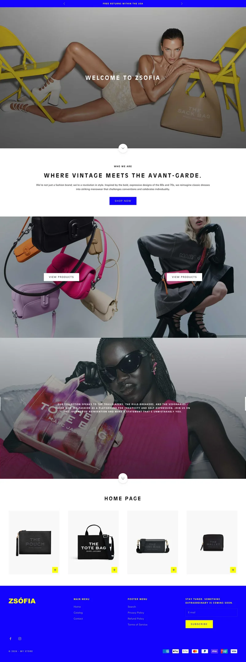 Shopify Store Design for an Online Clothing Brand
