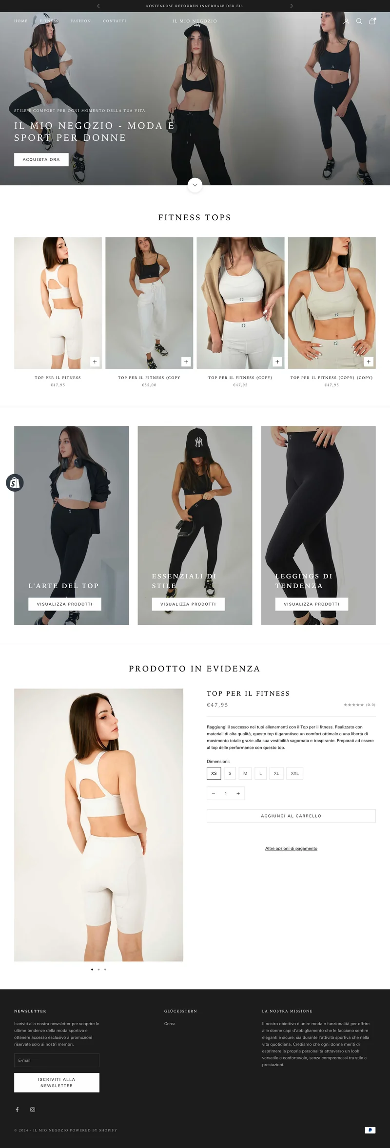 Custom Shopify Store for a Modern Fashion Brand