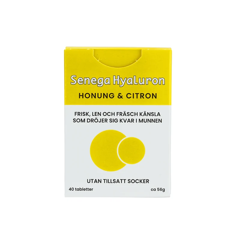 Senega Hyaluron - Honung & Citron