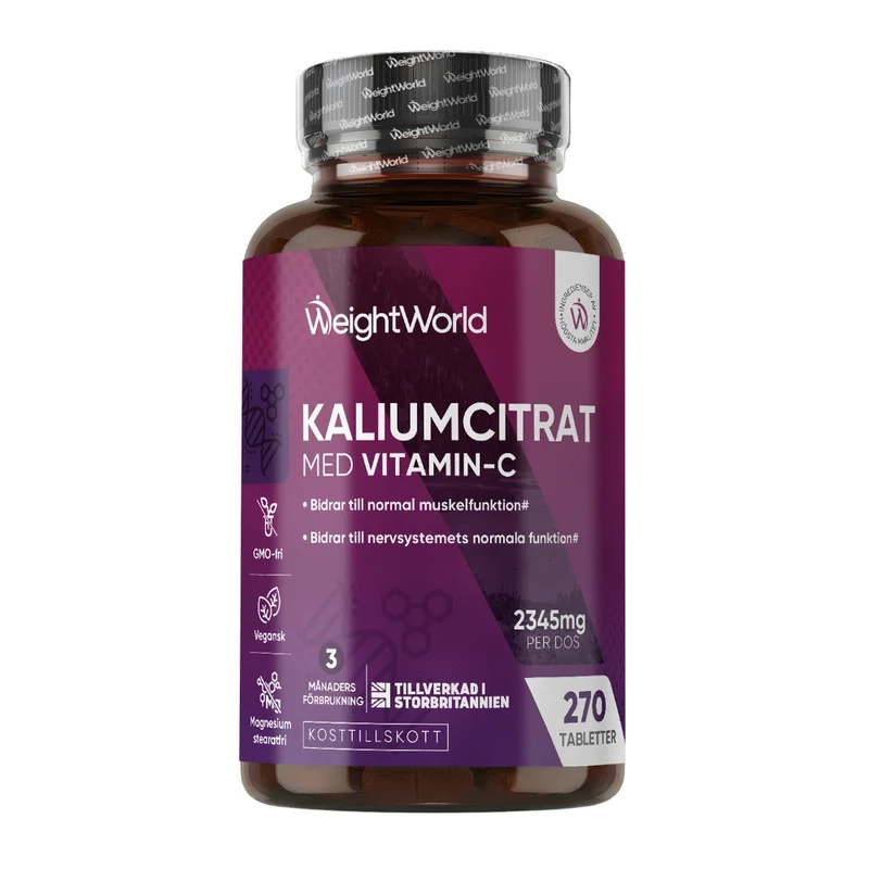 Kalium + C-vitamin 2225 mg