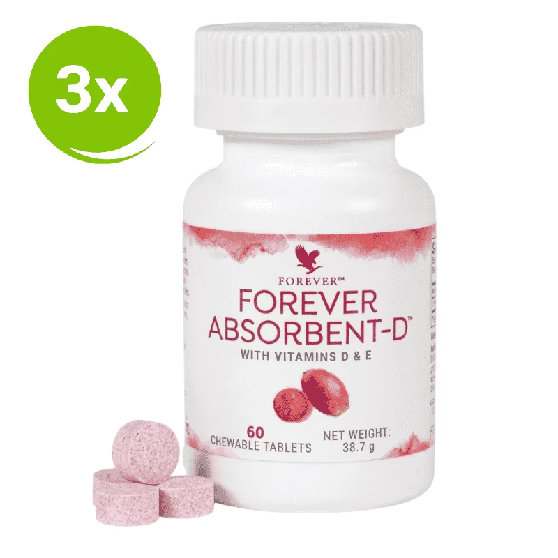Forever Absorbent D 3-Pack Voordeelbundel