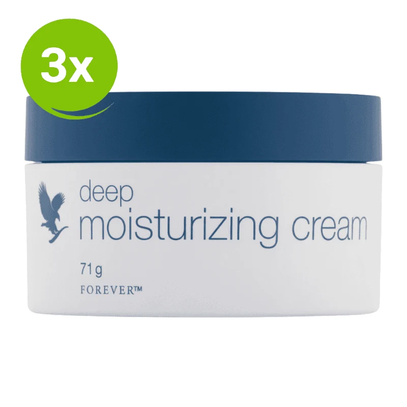 Deep Moisturizing Cream 3-pack Voordeelbundel