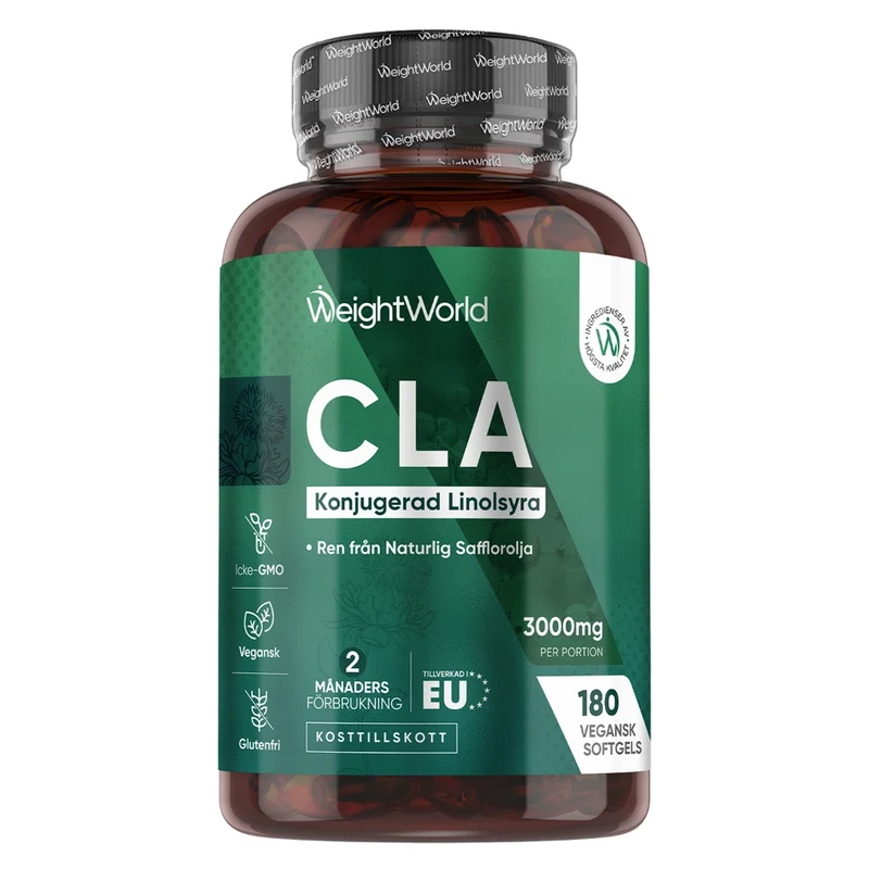 Konjugerad Linolsyra (CLA) 3000 mg
