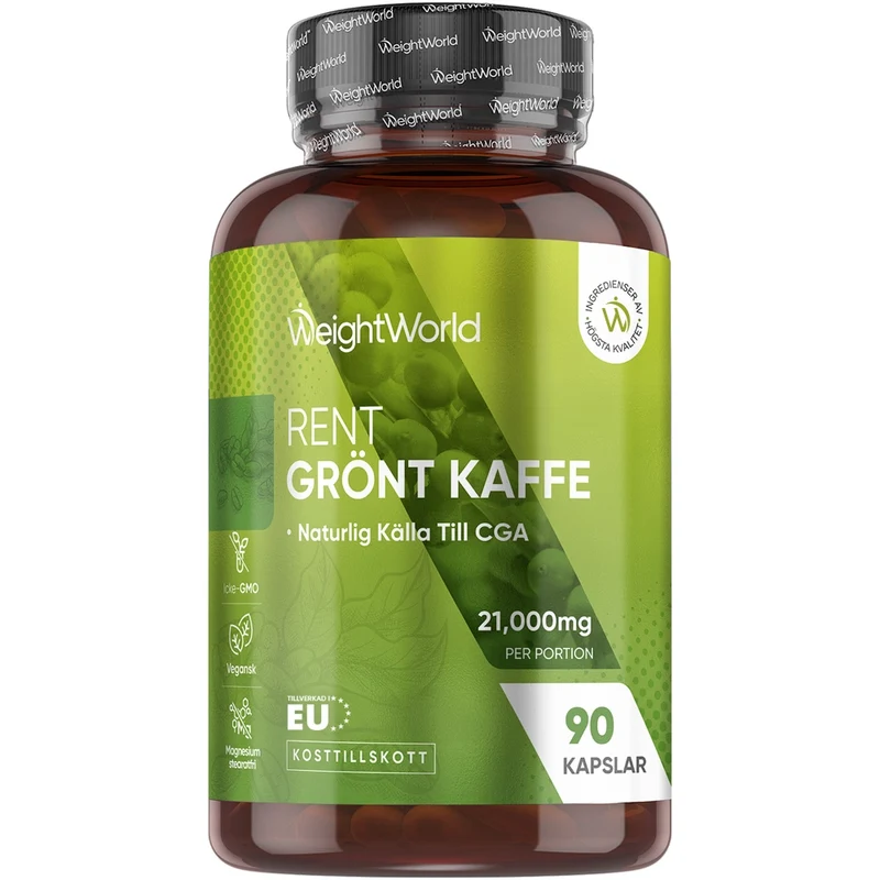 Grönt Kaffe 21000 mg