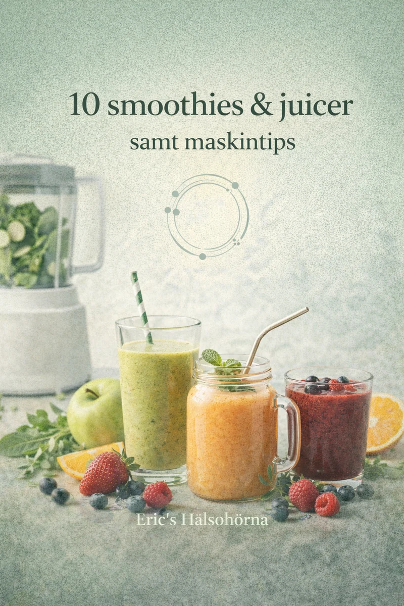 10 Smoothies & Juicer – enkla drycker för näring, energi och vardagsflöde