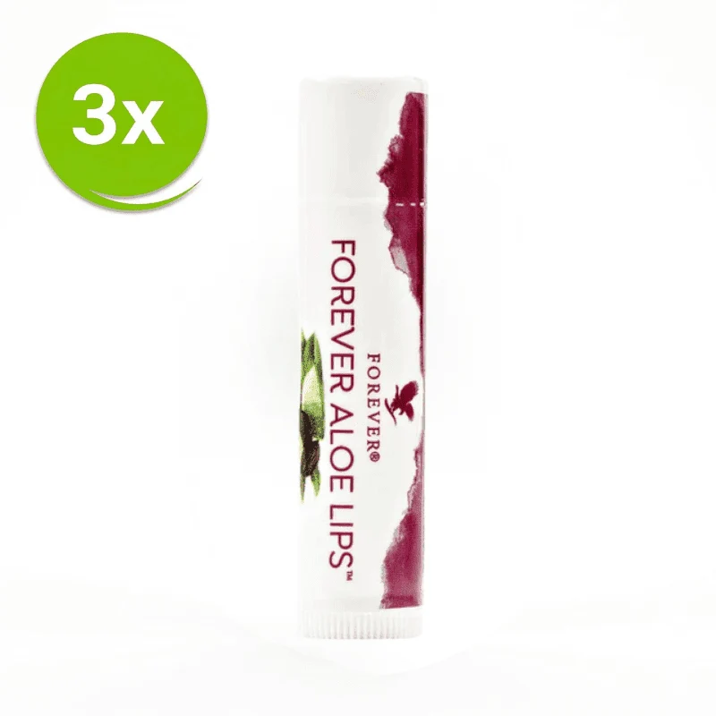 Forever Aloe Lips - 3 stuks