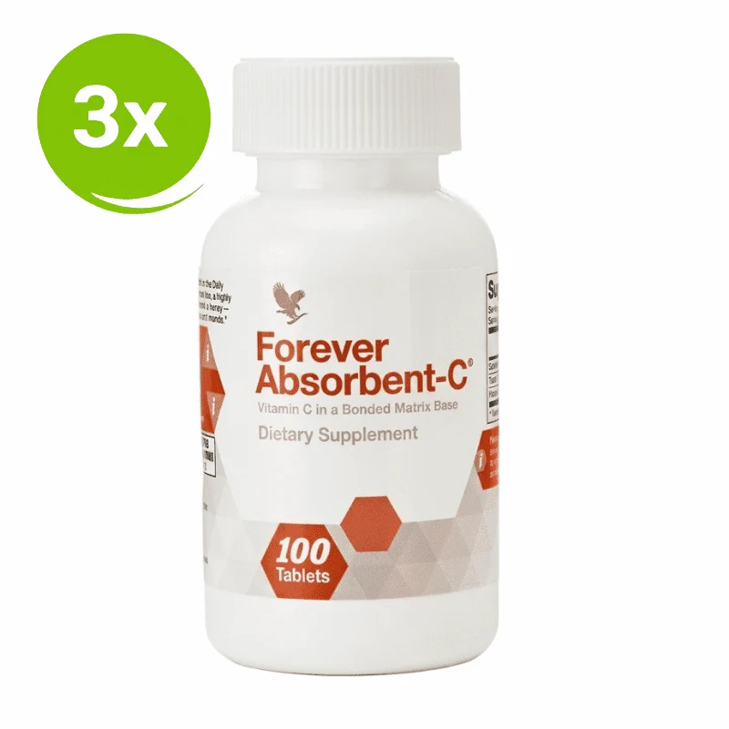 Forever Absorbent-C 3 Pack Voordeelbundel