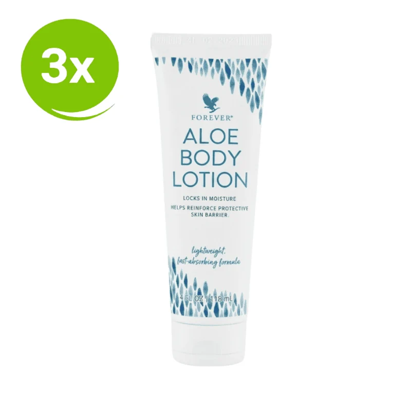 Forever Aloe Body Lotion 3 - Pack Voordeelbundel
