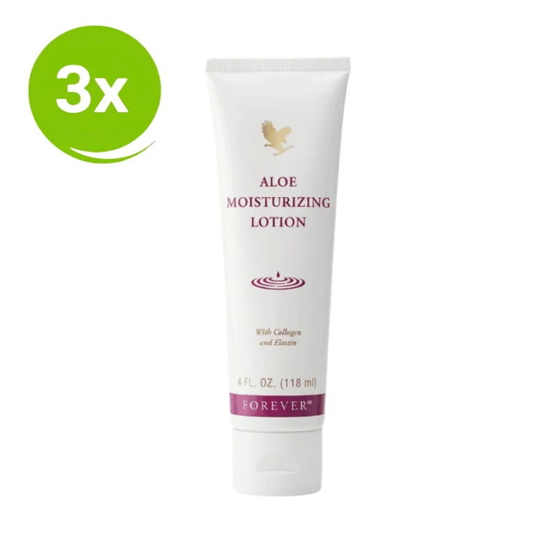 Forever Aloe Moisturizing Lotion 3 - Pack Voordeelbundel