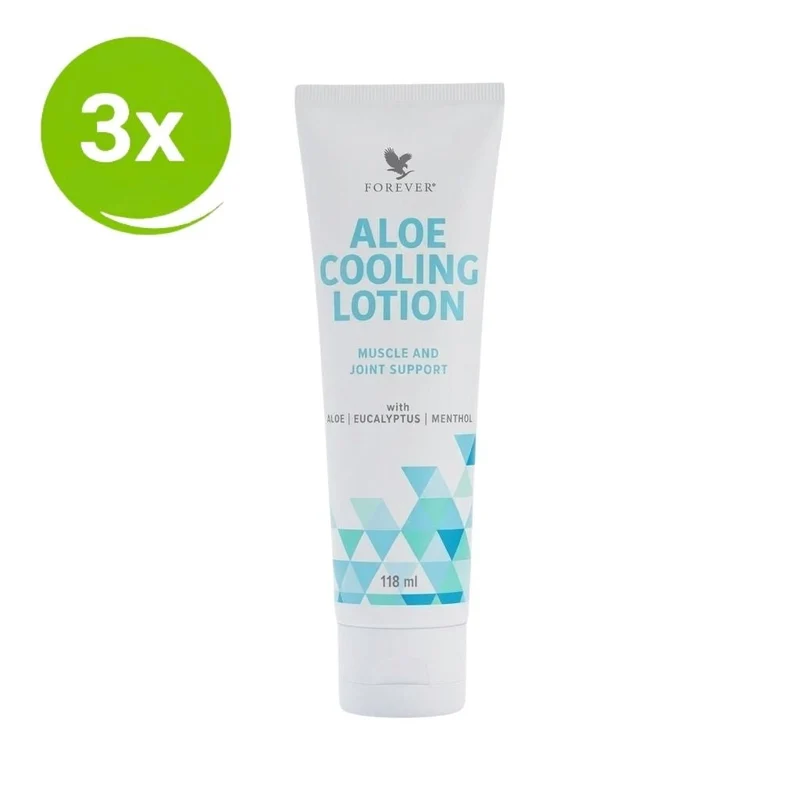 Forever Aloe Cooling Lotion 3 - Pack Voordeelbundel