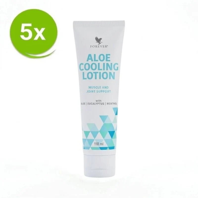 Forever Aloe Cooling Lotion – 5 Pack voordeelbundel