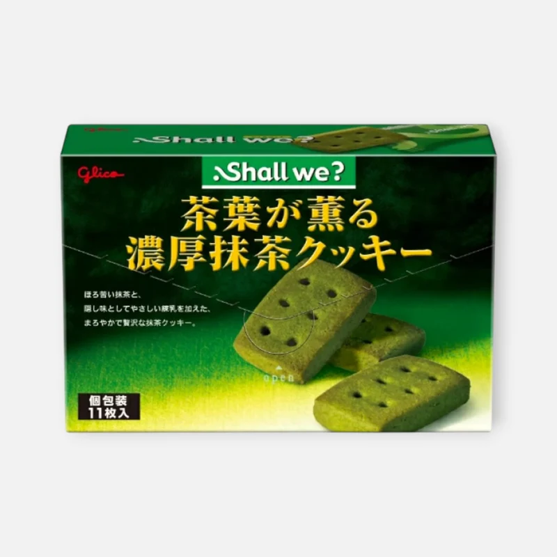 Glico Shall we? Rich Matcha Cookies (11 Pieces)