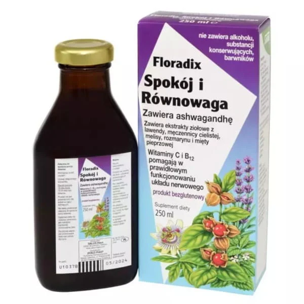 Herbal-Piast Floradix Ruhe und Ausgeglichenheit 250Ml Flüssig