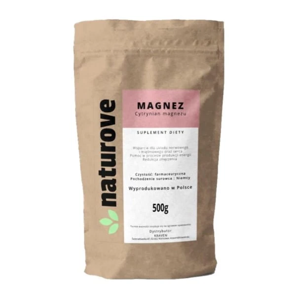Naturove Magnesiumcitrat 500 g