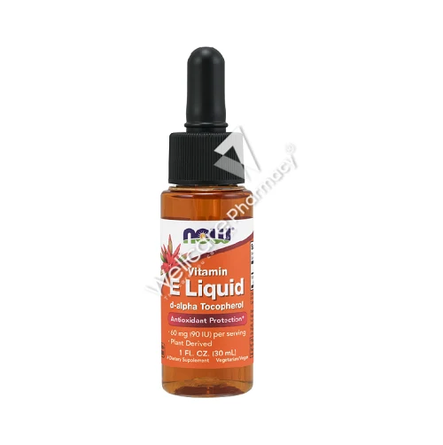 Now Vitamin E Liquid 90iu 30ml
