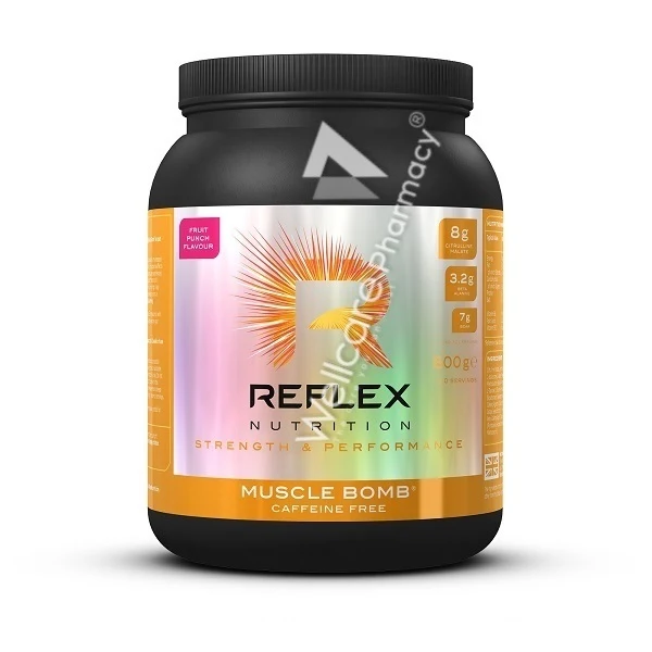 Reflex Nutrition Muscle Bomb Cofene Free Fruit Punch 600gm