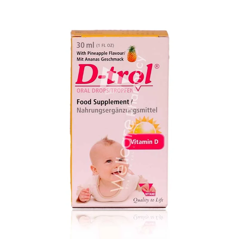 D-Trol Vitamin D3 Drops 30ml