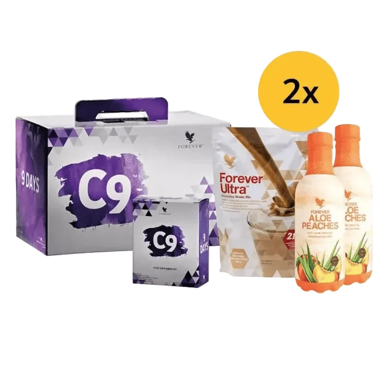 Forever C9 Peaches Chocolate 2-Pack