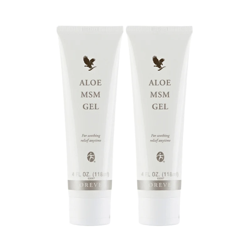 Forever Aloe MSM Gel x 2 pack