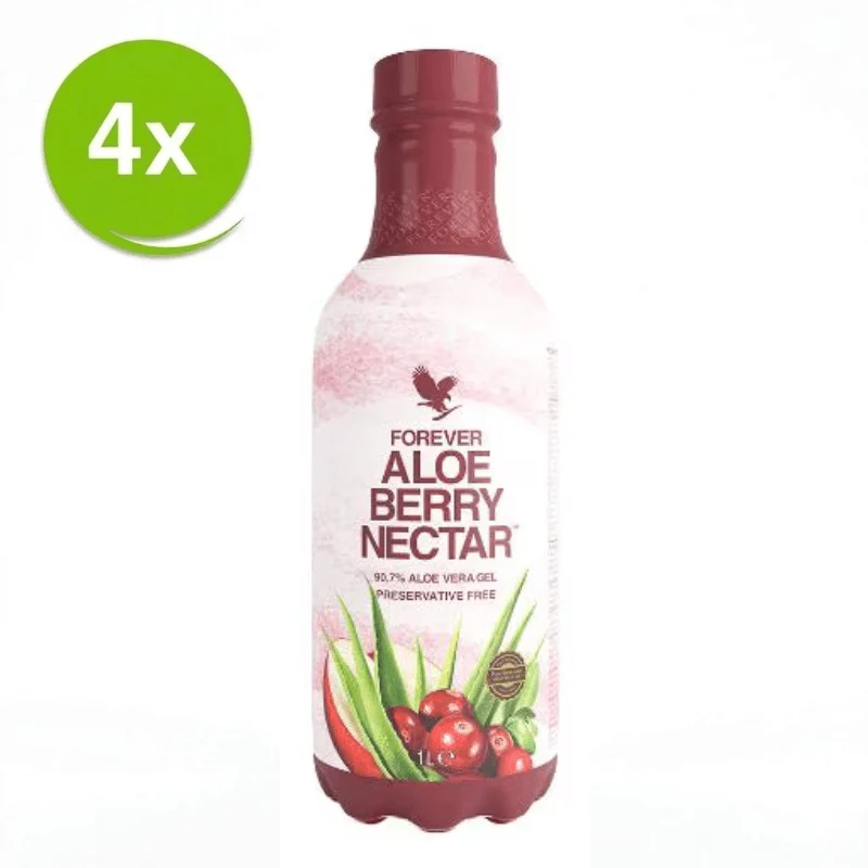 4-Pack Forever Aloe Berry Nectar