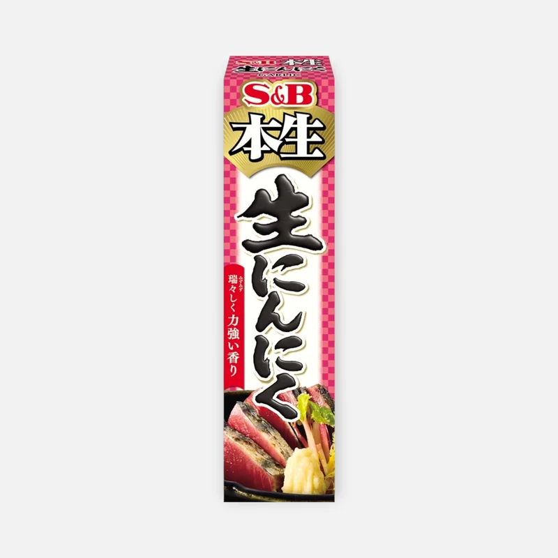 S&B Foods Hon Nama Fresh Grated Garlic Paste 43g