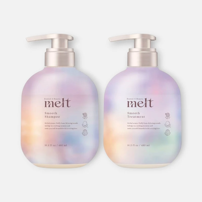 Kao Melt Smooth Shampoo & Treatment Set 480ml Each