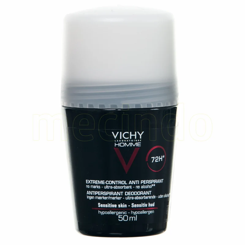 Vichy Homme Antiperspirant Deo Roll-on 72 Hr