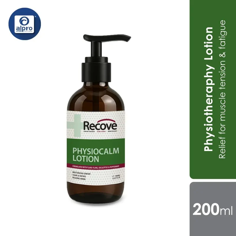 Recove Physiocalm Lotion 200ml | Relief for Muscle Tension & Fatigue