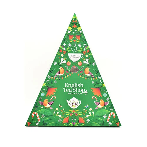 Triangular tekalender grön Eko