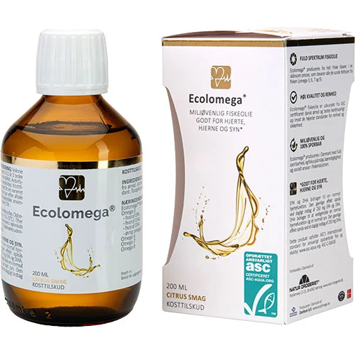 Natur-Drogeriet Ecolomega Fiskaolja | 200 ml