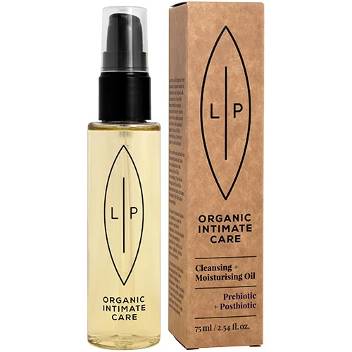 Lip Intimate Care Cleansing + Moisturising Oil Prebiotic + Postbiotic | 75 ml