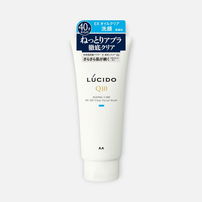 Lucido Q10 Ageing Care EX Oil Clear Facial Wash for Men 130g