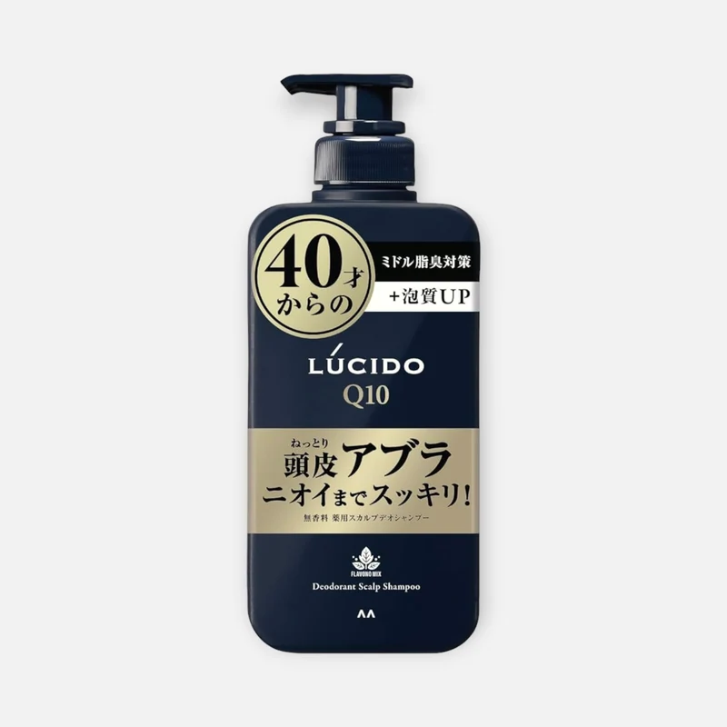 Lucido Q10 Deodorant Scalp Shampoo for Men 450ml