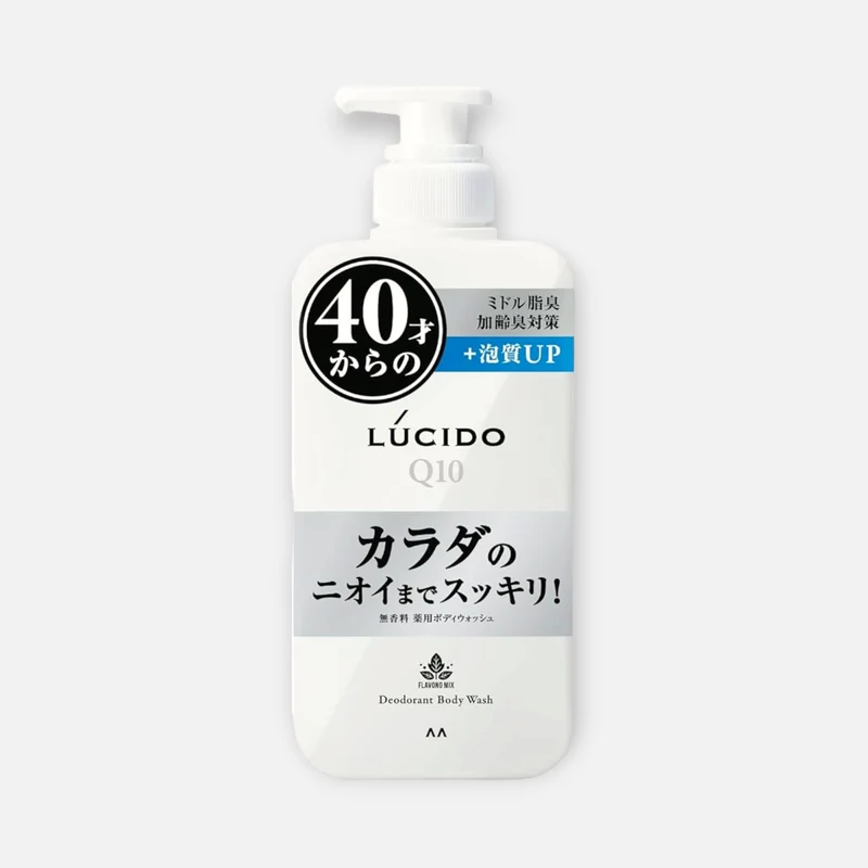 Lucido Q10 Deodorant Body Wash for Men 450ml