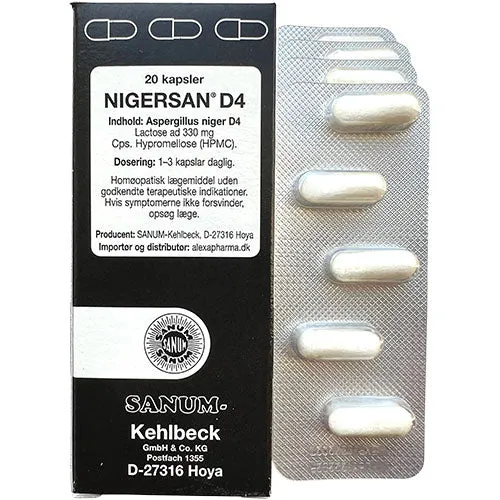 Sanum Nigersan kapslar D4 | 20 kapslar