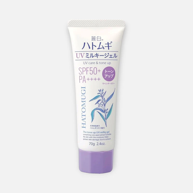 Reihaku Hatomugi Moisturizing Tone Up UV Milky Gel 70g