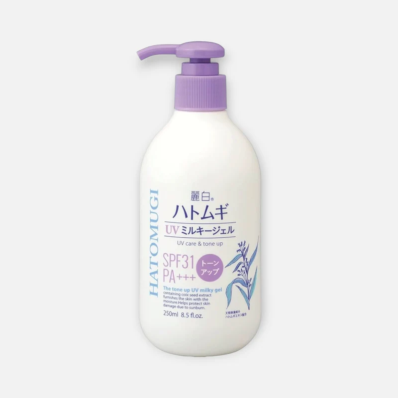 Reihaku Hatomugi Moisturizing Tone UP UV Milky Gel SPF 31 PA+++ 250g