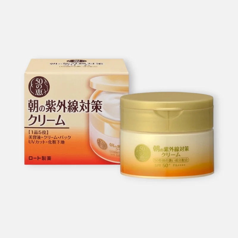 Rohto 50 No Megumi Anti-UV Lifting Cream SPF50+ PA++++ 90g